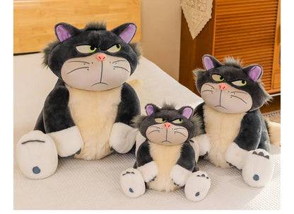 45/60/80cm Big Size Disney Lucifer Kawaii Anime Plush Stuffed Doll Room Decoration Cartoon Plushie Pillow Ornament Children Gift