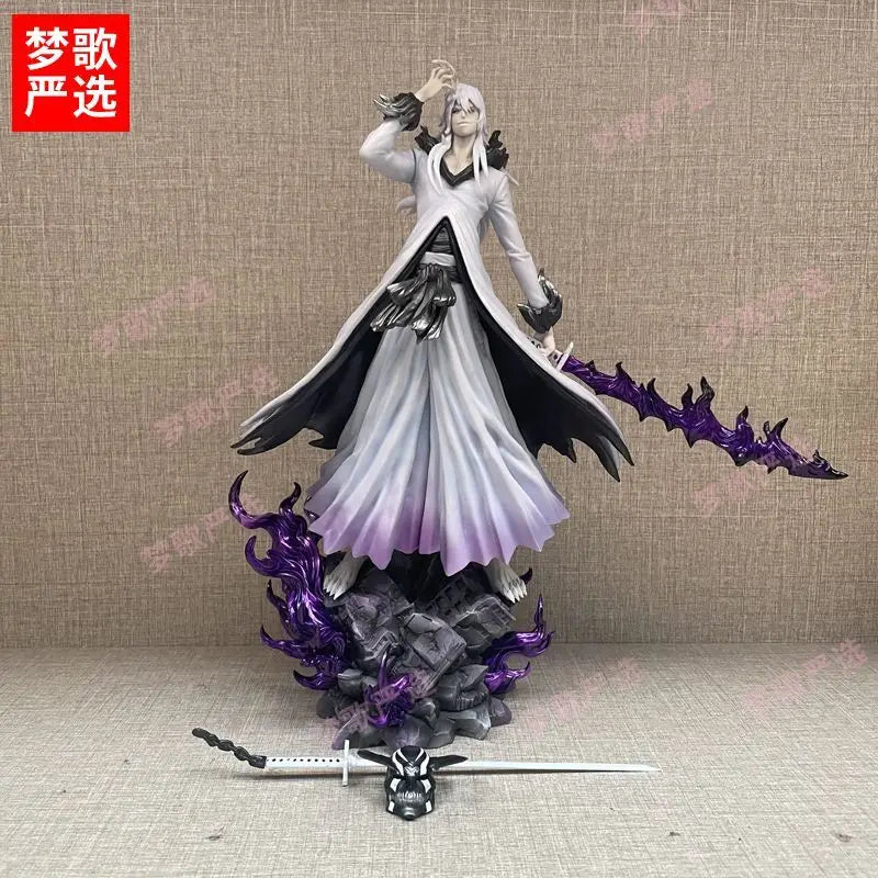 New Anime Bleach Figurine Kurosaki Ichigo Ulquiorra Cifer Action Figures Hollowfication Collection Statue Model Birthday Gifts