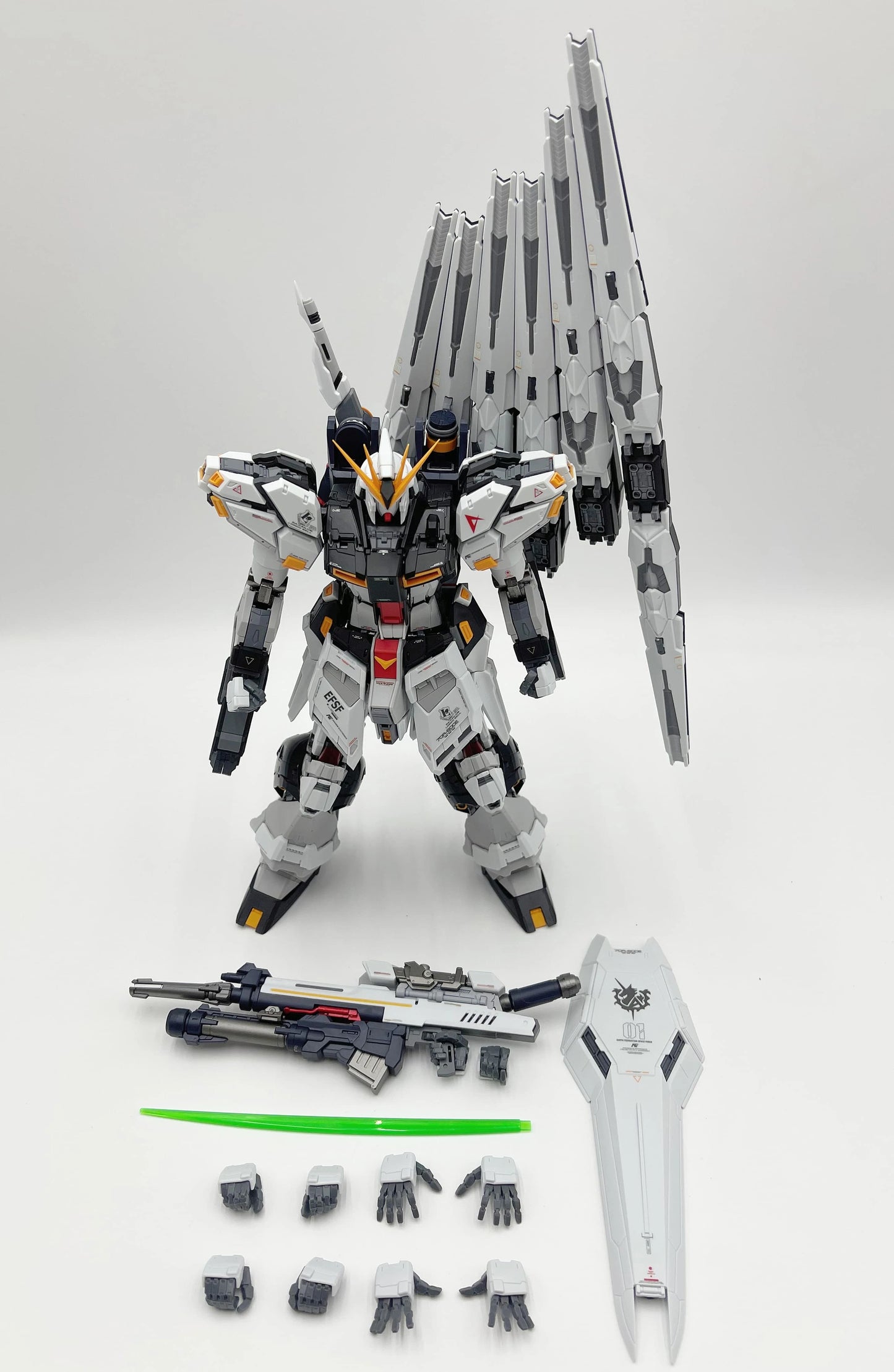Bandai V-TIGER V Fighter Ver YUJIAO RX-93 1/100 ABS Model Kit