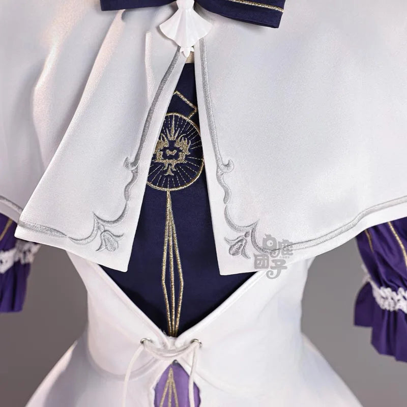 Wuthering Waves Cantarella Cosplay Costume Wig Dress Child Outfit Earrings Headwear Fisalia Family Halloween Party Women Girls