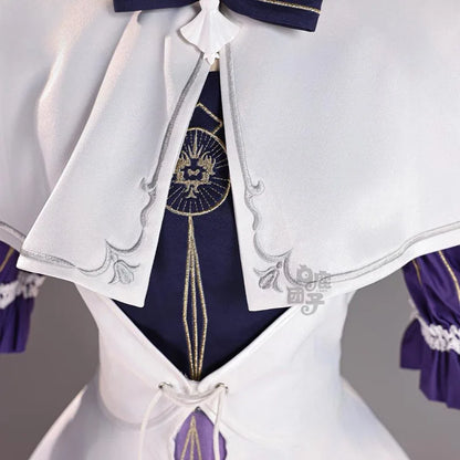 Wuthering Waves Cantarella Cosplay Costume Wig Dress Child Outfit Earrings Headwear Fisalia Family Halloween Party Women Girls