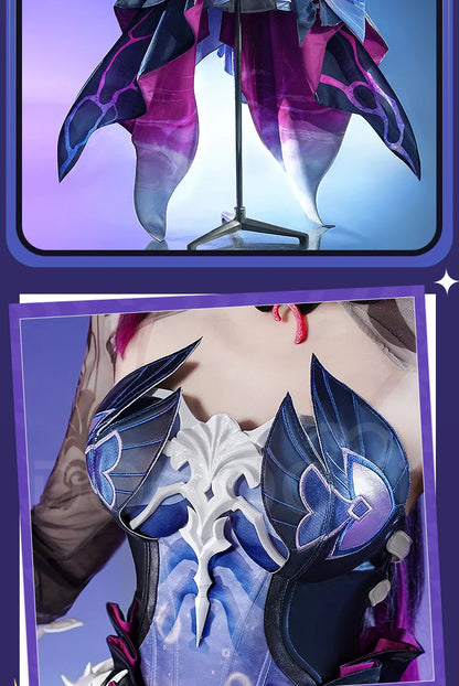 Hysilens Cosplay Costume Game Honkai: Star Rail DokiDoki-SR HSR Dress Hysilens Cosplay Halloween Costume