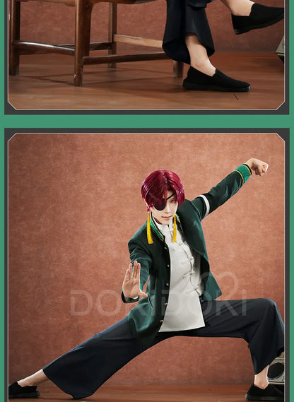 IN STOCK Haruka Sakura / Hayato Suou Cosplay Costume Anime Wind Breaker Cosplay DokiDoki-SR Men School Uniform Costume Suou Wig