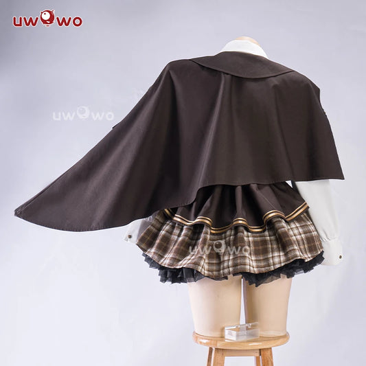 IN STOCK UWOWO Traveler Lumine Cosplay Game Genshin Impact Traveler Lumine Detective Cosplay Costume Halloween Costumes