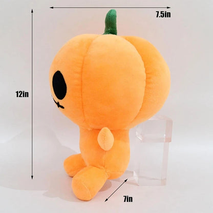 30cm Halloween Pumpkin Plush Toy Party Festival Cotton Soft Pumpkin Stuffed Dolls for Kids Halloween Christmas Birthday Gifts