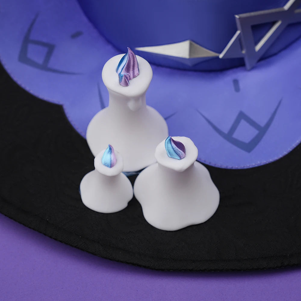 Genshin Impact Wonderland Manekina Cosplay Costume Candlelit Revelry Dress Hat Halloween Party for Women Girls Role Play Outfit