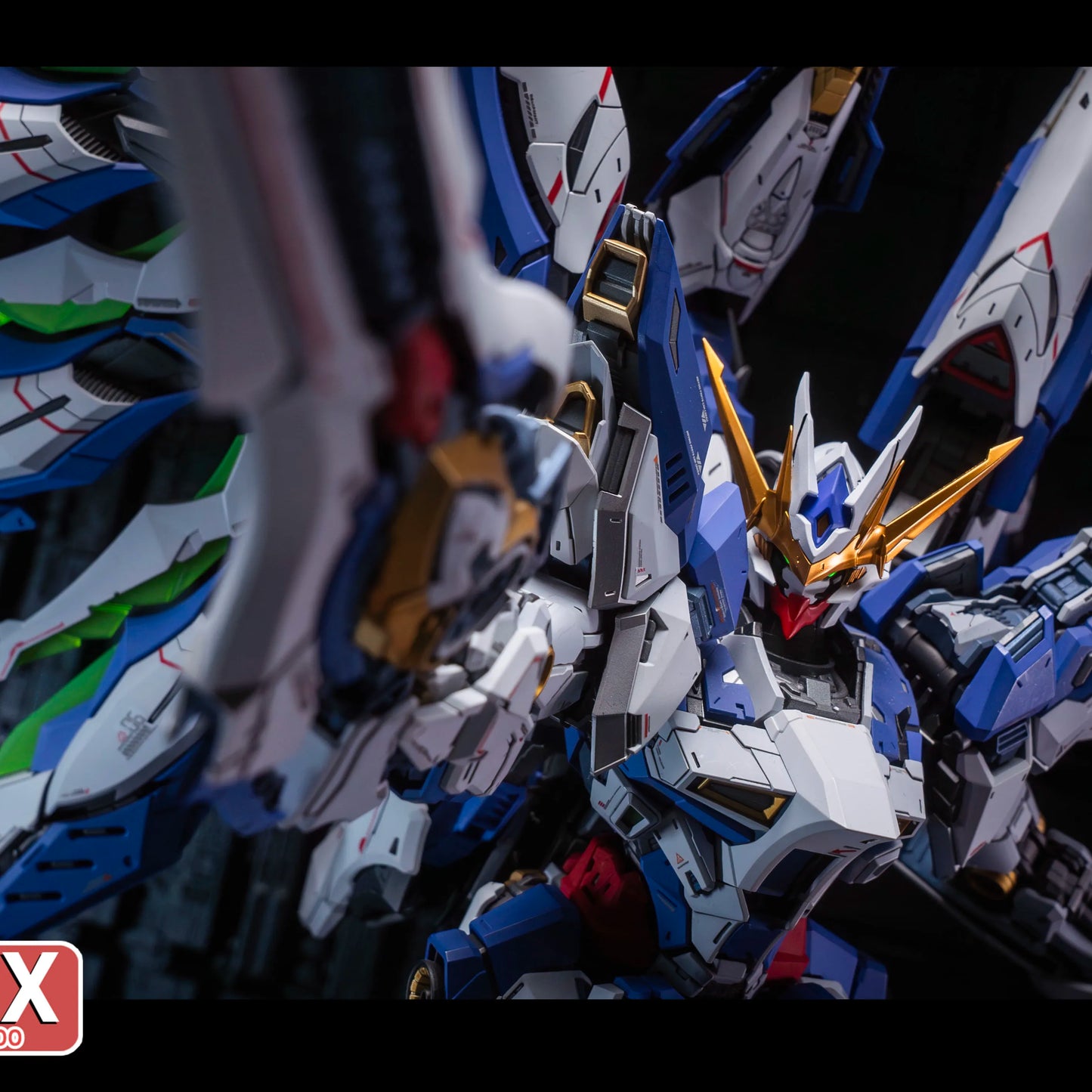 Minerva Hobby LINGXUZI Head Carving Replace Head For MG Barbatos Sky Defender Assembly Model Kit Toy GK Model Accessory Gift