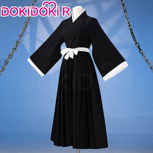 IN STOCK Kuchikii Rukiaa Cosplay Costume Anime【XS-3XL】DokiDoki-R Men Uniform Kuchikii Rukiaa Costume Plus Size