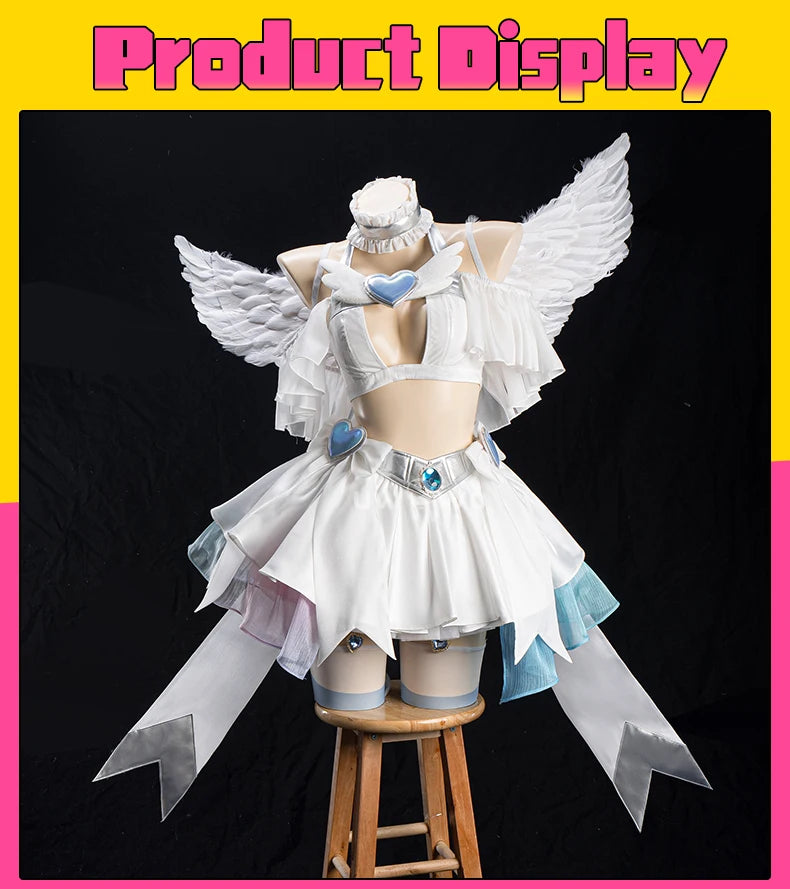 PRE SALE UWOWO Stocking Cosplay Anime New Stocking Cosplay Costume Stocking Angel Cosplay Costume S-3XL Halloween Costume