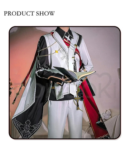Kevin Kaslana Otto Apocalypse Cosplay Game Honkai Impact 3rd 【S-2XL】DokiDoki-R Kevin Cosplay Costume Honkai Cosplay  Plus Size