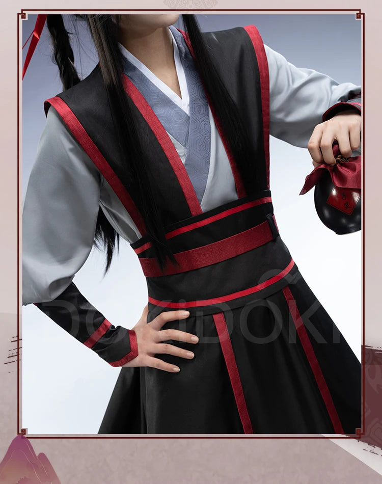 【Official】IN STOCK Wei Wu Xian Cosplay Costume Mo Dao Zu Shi Cosplay DokiDoki-SR Men Wei Wuxian Teenager Cosplay