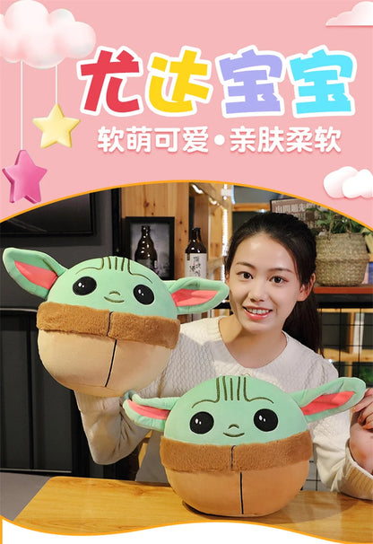 10/13Cm Disney Kawaii Plush Toys Baby Yoda Anime Cartoon Stuffed Toys Figure Doll Kawaii Star Wars Cute Toys for Children Gifts