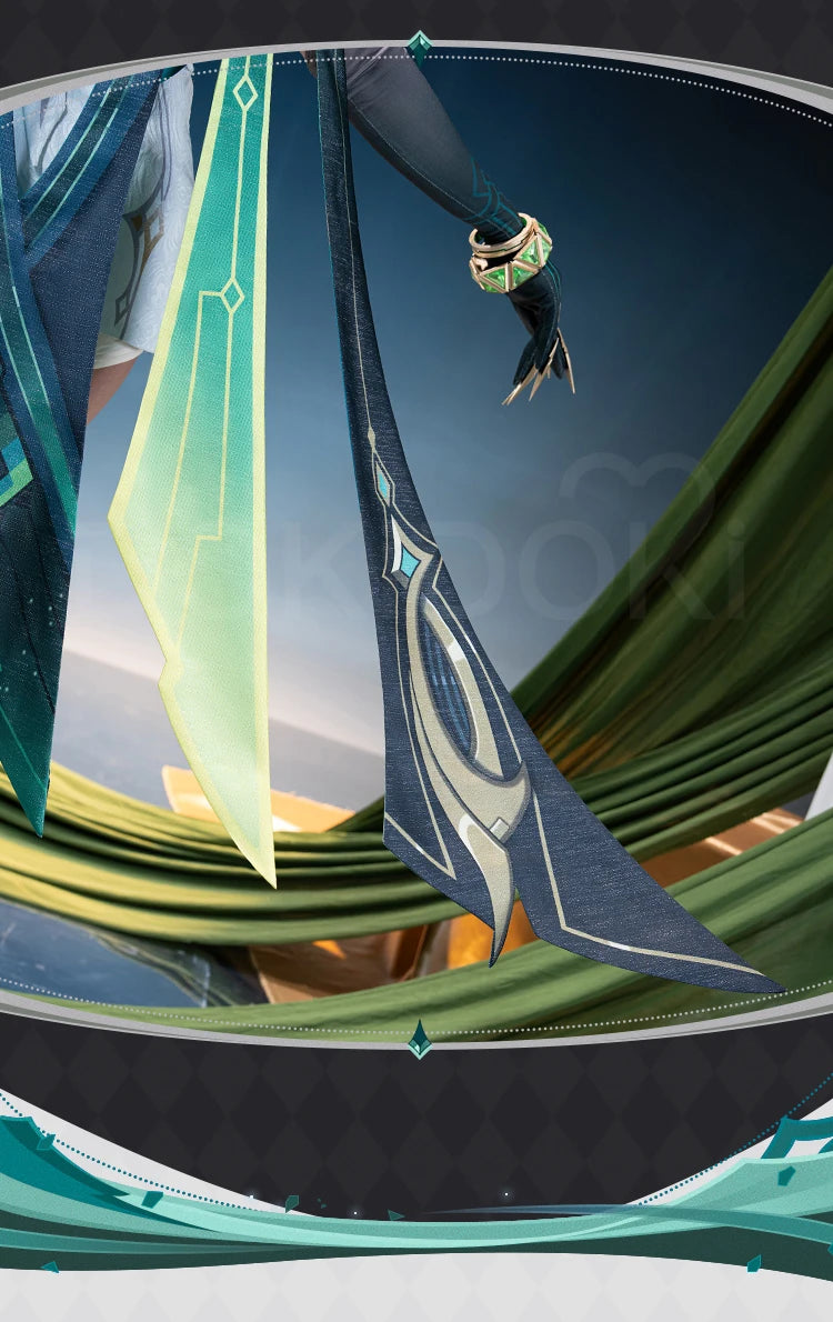 IN STOCK Nefer Cosplay Costume Genshin Impact Song of the Welkin Moon【XS-2XL】DokiDoki-R Nod-Krai Christmas Dress Plus Size