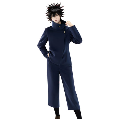 IN STOCK Fushiguro Megumii Cosplay Costume Anime Cosplay【S-3XL】DokiDoki-SR Men Uniform Black Suit Fushiguro Megumii Plus Size