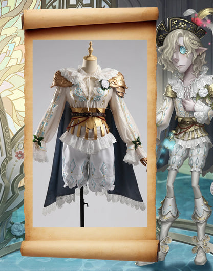 UWOWO Collab Series: Game Identity V Grave Keeper Half-Elf Knight Cosplay Costume