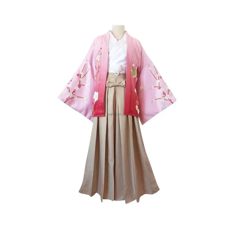 Bungo Stray Dogs Cosplay Costume Unisex Polyester Kimono Set