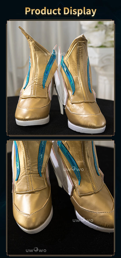 UWOWO Soraka Shoes Game League of Legends/LOL: Star Guardian Soraka SG Cosplay Shoes Size 35-44