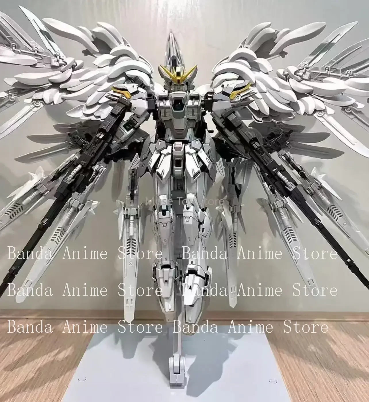 Daban 8827 MG 1/100 Wing Snow White Prelude Fix Model Kit XXXG-00YSW Assembly Action Figure Plastic Custom Toy
