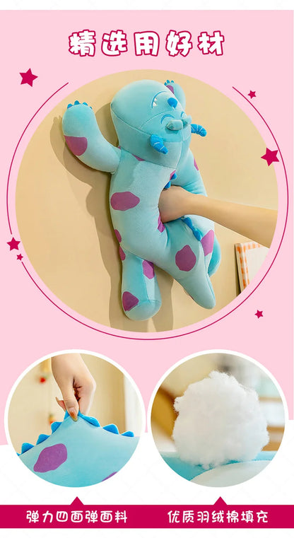 80cm Big Size Disney Lotso Stitch James P. Sullivan Stuffed Animal Cute Plushies Room Decoration Pillow Children's Holiday Gift