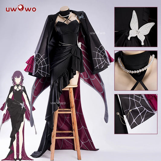 IN STOCK UWOWO Kafka Cosplay Game Honkai Star Rail Fanart Kafka Gown Cosplay Costume Halloween Costume