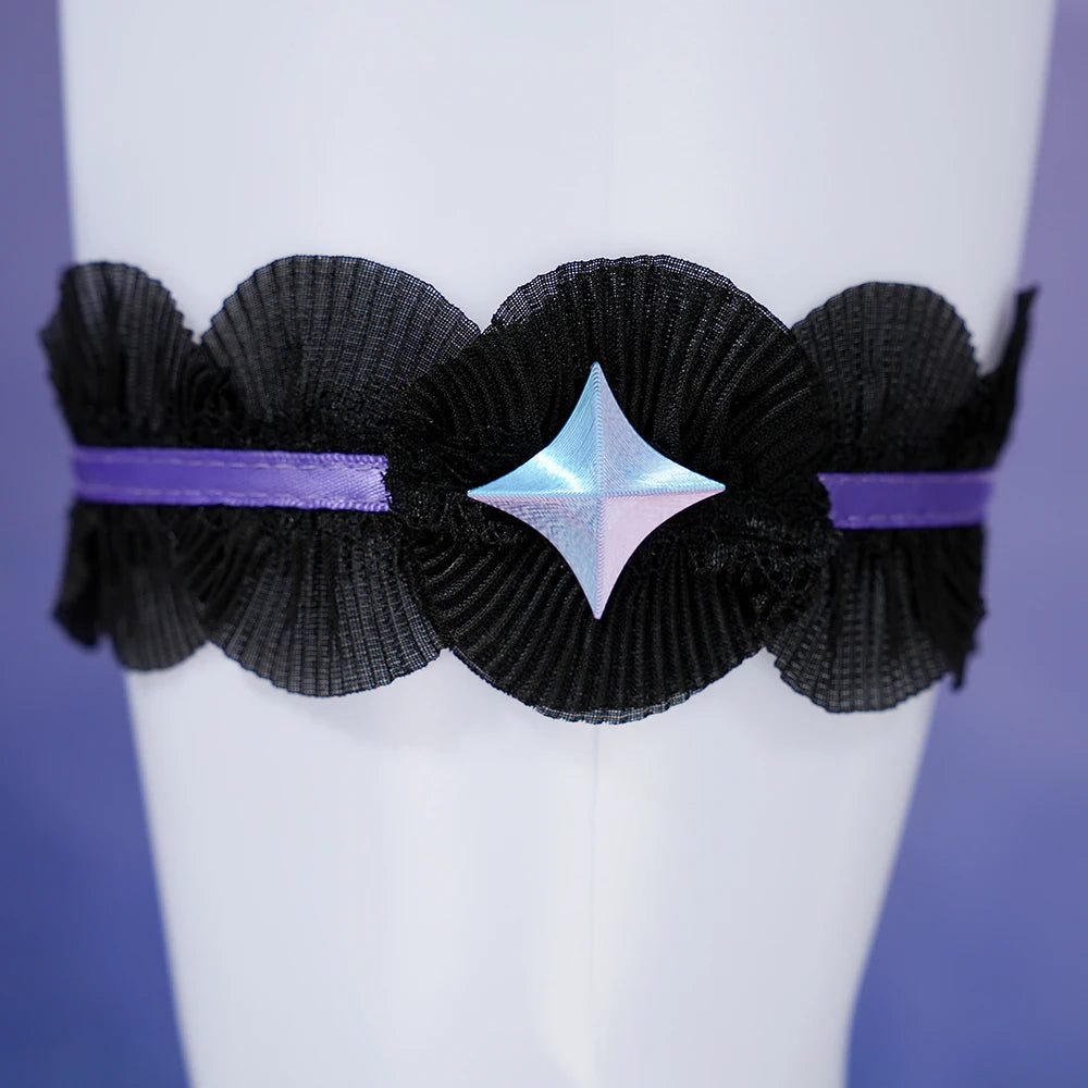 Genshin Impact Wonderland Manekina Cosplay Costume Candlelit Revelry Dress Hat Halloween Party for Women Girls Role Play Outfit