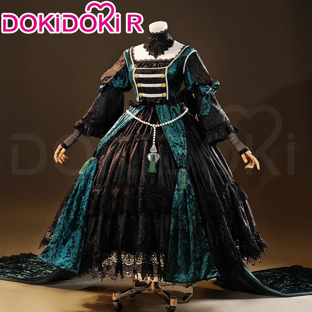 IN STOCK Sieglinde Sullivan Cosplay Costume Anime Emerald Witch Arc【XS-3XL】DokiDoki-R Ciel Halloween Plus Size