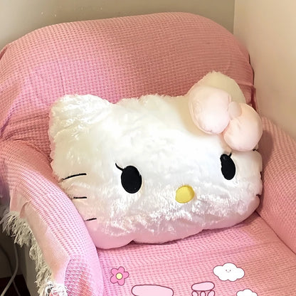 Big Size Hello Kitty Back Cushion Very Soft Sanrio Throw Pillow Sofa Bed Bedside Cushion Home Decor Gifts Girl Washable