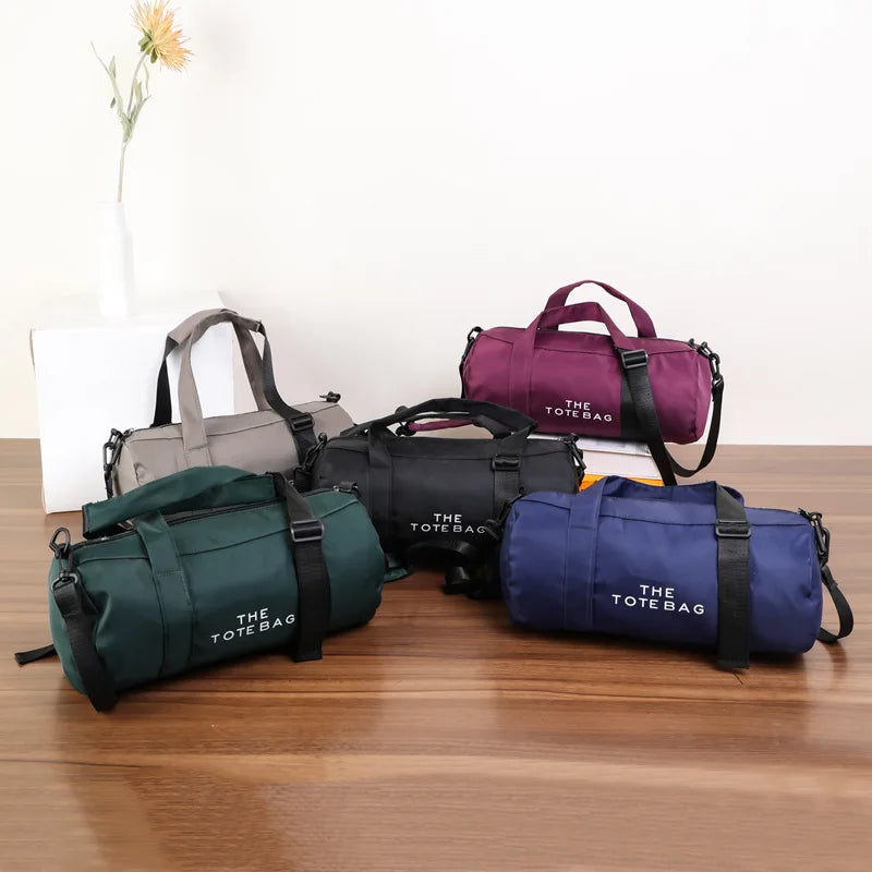 Small Fashion Gym Fitness Bag for Women – Yoga Sports Travel Weekender Mini Shoulder Duffle Handbag
