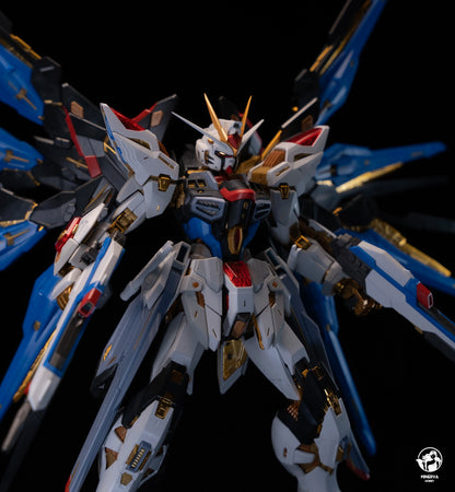 In Stock Minerva Hobby Head Carving STRIKE FREEDOM MG MGEX Assembly Model Kit Fate With Lamp Toy Mecha Model Head Toys Gifts