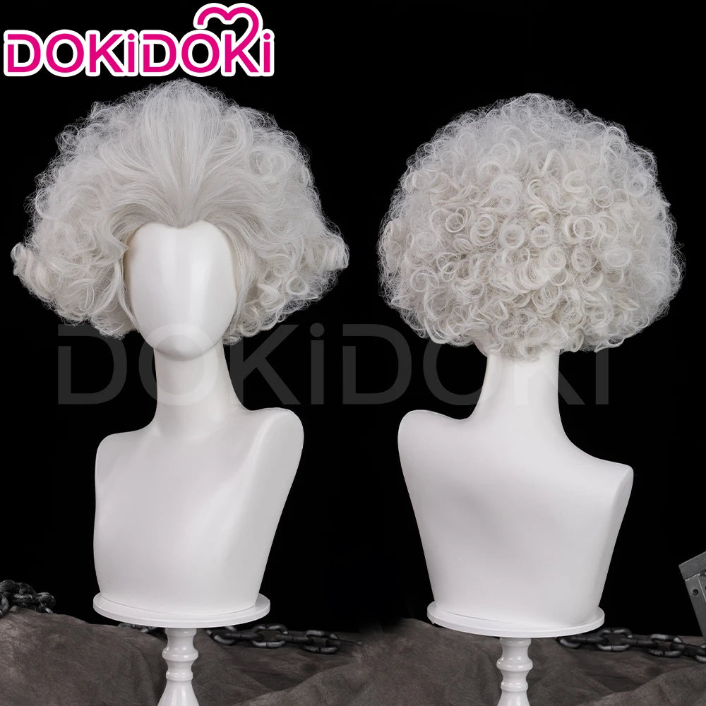 Ishaa Ekkoo Maddiee Aniviaa LeBlancc Cosplay Wig Game Anime DokiDoki Women Men Short Hair Ishaa Cosplay Free Wig Cap