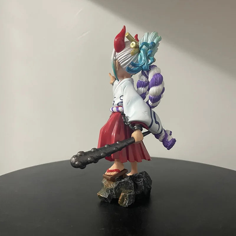 17cm One Piece Wano Country Childhood Yamato Figure PVC Anime Statue Beautiful Girl Model Desk Decor Collection Gift Xmas Gift