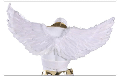 Anime New Panty Stocking with Garterbelt Pantiel Cosplay Costume Panty Anarchy Angel Skirt Wings Halloween Party for Women Girls