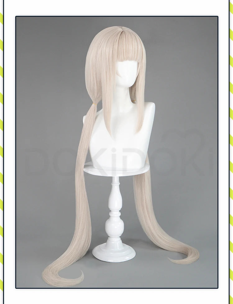 IN STOCK Chocola /Vanilla Wig Nekopara Cosplay DokiDoki Halloween Wig Long brown Hair Chocola Cosplay Ears Vanilla Free Wig Cap