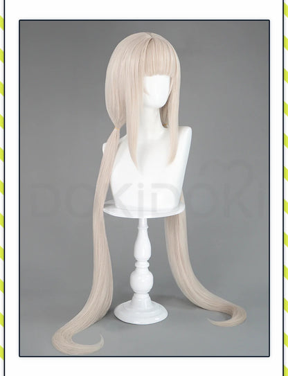 IN STOCK Chocola /Vanilla Wig Nekopara Cosplay DokiDoki Halloween Wig Long brown Hair Chocola Cosplay Ears Vanilla Free Wig Cap