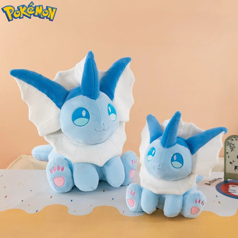 30-60CM Big Size Pokemon Plushies Vaporeon Kawaii Peluche Cartoon Anime Stuffed Animal Comfortable Soft Doll Children Toy Gift