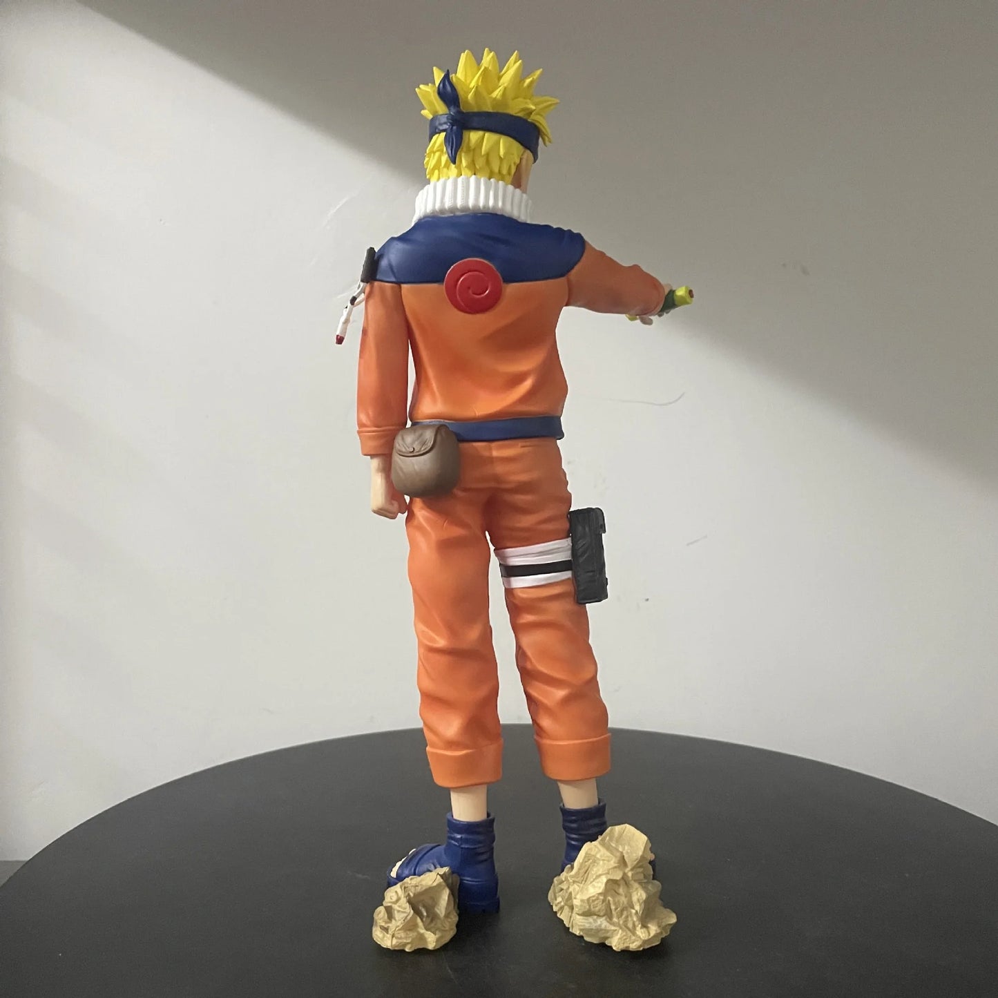 26cm Uzumaki Naruto Action Figure Gk Shippuden Uchiha Sasuke Figures Fire Country Model Standing PVC Toys Collection Gift