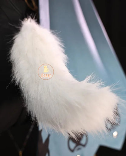 Zenless Zone Zero Lucia Cosplay Costume Wig Uniform Cloak Headwear Tail Spook Shack Halloween Party for Women Girls Role Play