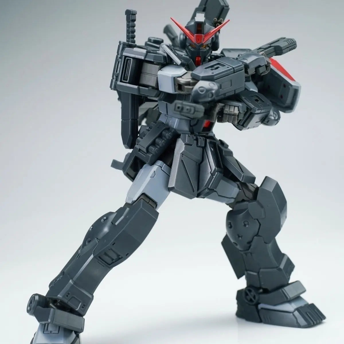 In Stock AK Model RGM-79S GM Spartan Black Dingo HG 1/144 Assembly Model Kit Action Figure Plastic Model Kits Toy Gift