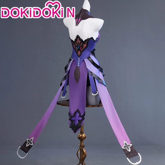 IN STOCK Black Swan Cosplay Costume Game Honkai: Star Rail【XS-3XL】DokiDoki-N Honkai Women Costume Black Swan Cosplay Plus Size