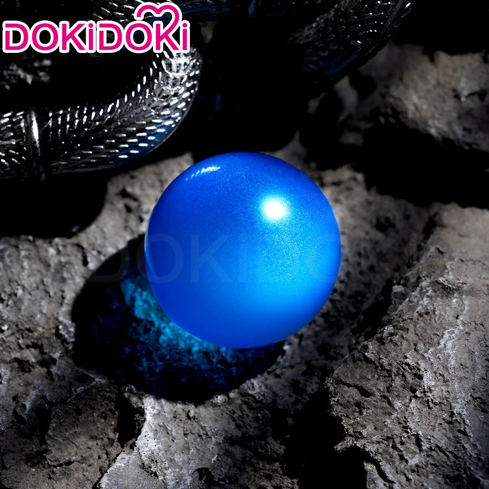 IN STOCK Jinxx Wig Game DokiDoki-R Women 38cm Hair Jinxx Cosplay Mask Tattoo Necklace Nails Bun Wig Luminous Ball Free Cap