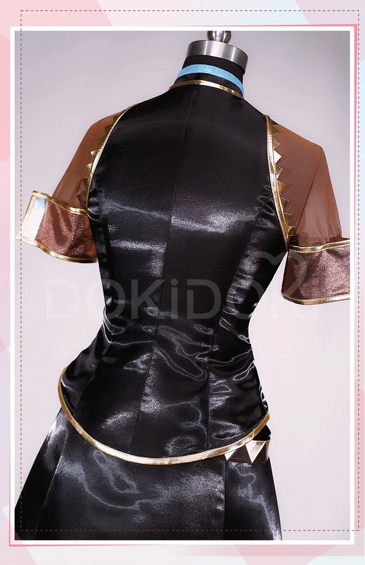 IN STOCK Lukaa Cosplay Costume Game Cosplay DokiDoki-R Megurinee Lukaa Cosplay Women Cute Costume Halloween