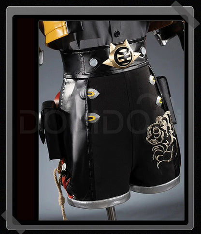 Ju Fufu Cosplay Costume Game Zenless Zone Zero DokiDoki-R ZZZ Women Suit Ju Fufu Tiger Cosplay Halloween Tail Ears