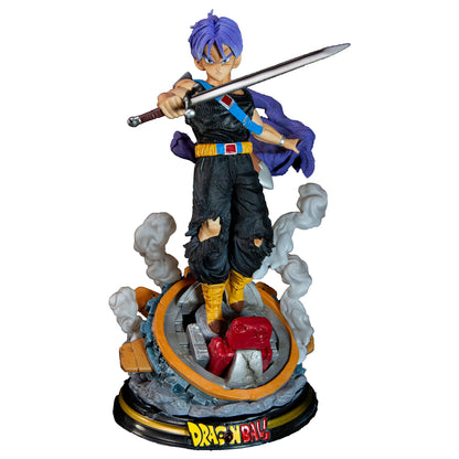 Dragon Ball Z Figures Trunks Gk Action Figure Super Saivcyan P Model Statue Doll Collection Decoration Toys Gift Ornaments
