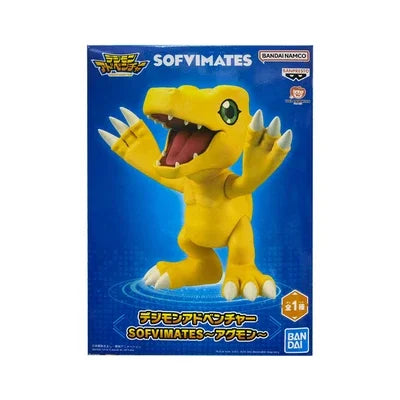 Bandai Original In Stock Digimon Adventure Anime Figure Sofvimates Agumon Action Figure Model Ornaments Boxed Toys Gifts