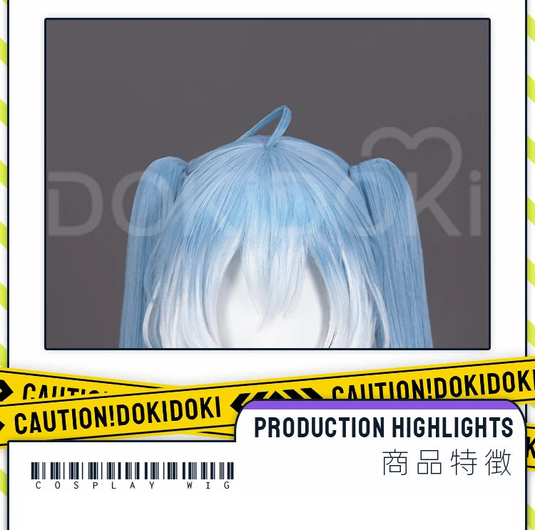 IN STOCK MIKUU Rabbit Hole Wig Cosplay DokiDoki Women Cute 100cm Hair Symphony 2025 Magical Miral Nightcord at 25 Free Wig Cap