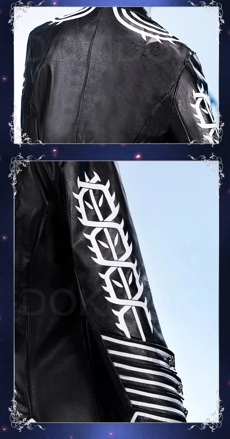 Vergil Cosplay Cotsume Game Cosplay【S-3XL】DokiDoki-R Vergil Nelo Angel Cosplay Slayer Men Halloween Costume Plus size