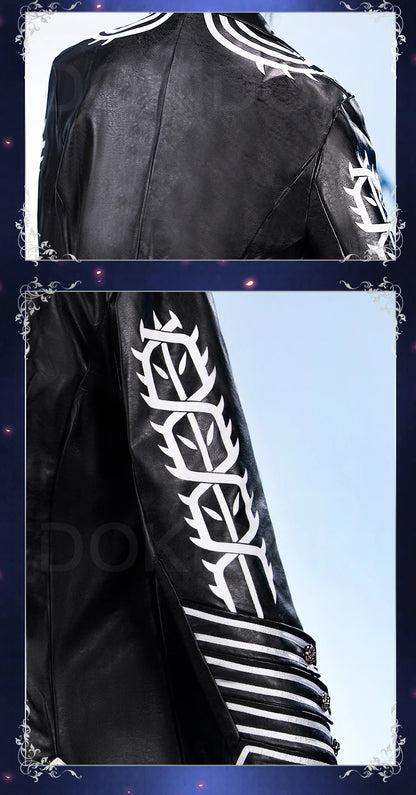 Vergil Cosplay Cotsume Game Cosplay【S-3XL】DokiDoki-R Vergil Nelo Angel Cosplay Slayer Men Halloween Costume Plus size