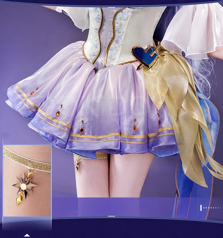 Robin Doujin Cosplay Costume Game Honkai: Star Rail DokiDoki-SR HSR Women Costume Robin Cosplay Aria Dress