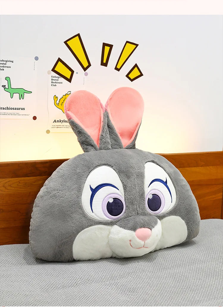 90x50cm Big Size Judith Laverne Hopps Anime Plush Stuffed Doll Zoo Tropolis Room Decorated Plushies Children Pillow Holiday Gift