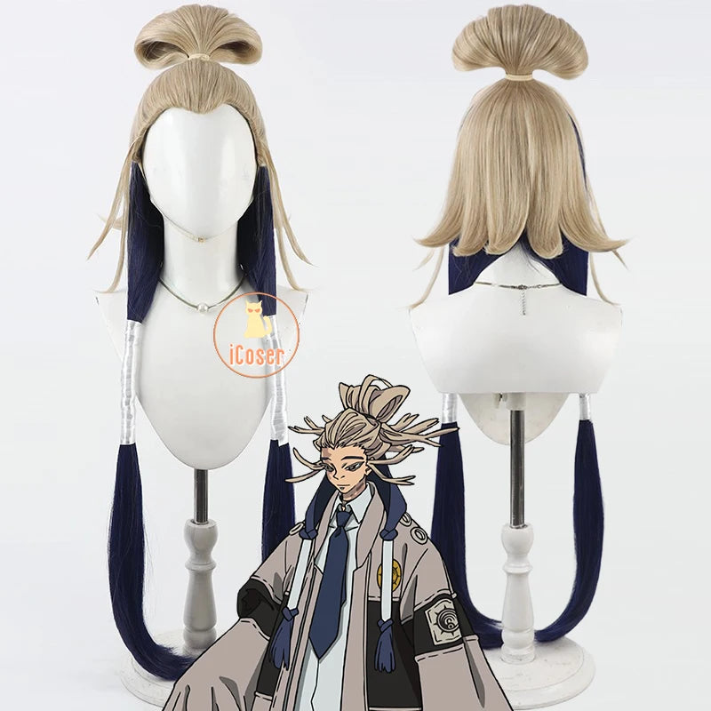 Anime Gachiakuta Tamsy Caines Cosplay Costume Wig Uniform Jacket Bag Carnival Halloween Party for Women Men Role Play Outfit Cos